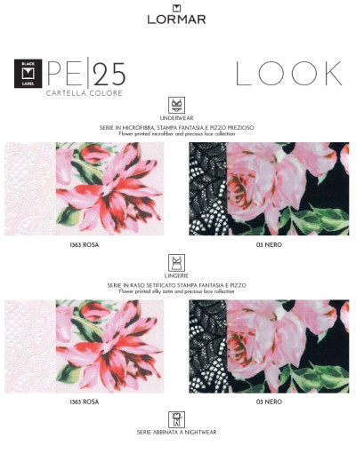 Комплект Lormar LOOK Loo52799 балконет+слипы nero, Цвет: nero (черный), Размеры: 80B, изображение 4