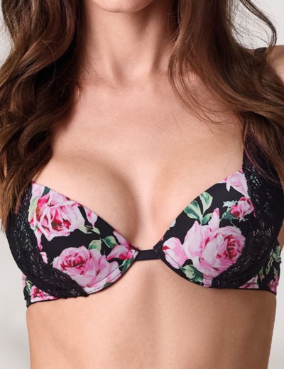 Комплект Lormar LOOK Loo52796 пуш-ап+бразилиана nero, Цвет: nero (черный), Размеры: 85B, изображение 3