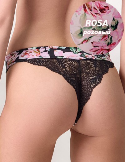 Комплект Lormar LOOK Loo52802 бюстье+бразилиана rosa, Цвет: rosa (розовый), Размеры: 80B, изображение 2