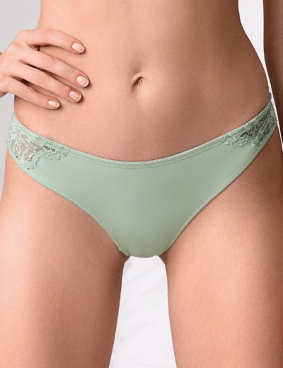 Комплект Lormar SATEN планж+слипы Sat52057 giada, Цвет: giada (нефритовый), Размеры: 85D, изображение 4