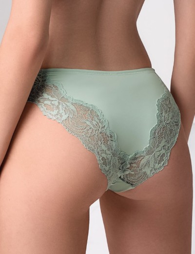 Комплект Lormar SATEN планж+слипы Sat52057 giada, Цвет: giada (нефритовый), Размеры: 85D, изображение 5