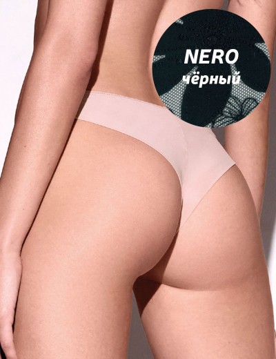 Комплект Lormar SENSUAL бюстье+бразилиана Sen52770 nero, Цвет: nero (черный), Размеры: 75B, изображение 2