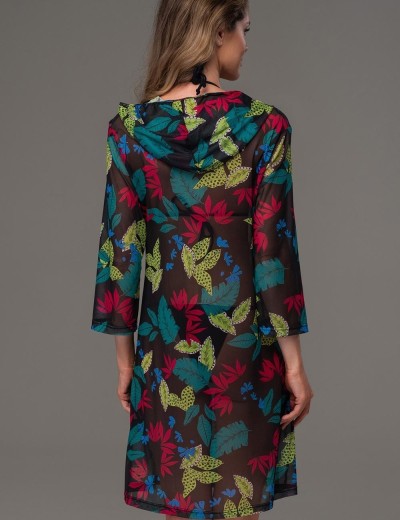 Туника с капюшоном Mia-Amore CALIPSO 2271, Цвет: черный, Размеры: 3XL, изображение 3