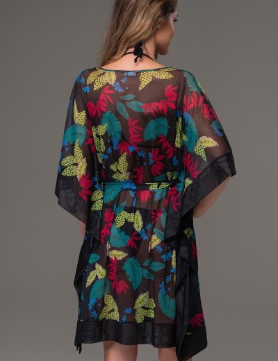 Туника для пляжа Mia-Amore CALIPSO 2272, Цвет: черный, Размеры: 2XL/3XL, изображение 2