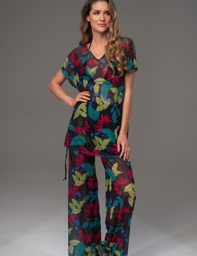 Пляжный комплект со штанами Mia-Amore CALIPSO 2275, Цвет: черный, Размеры: L, изображение 3