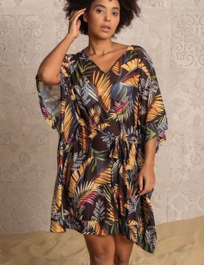 Туника пляжная Mia-Amore NUBIA 2224, Цвет: черный, Размеры: S/M, изображение 2