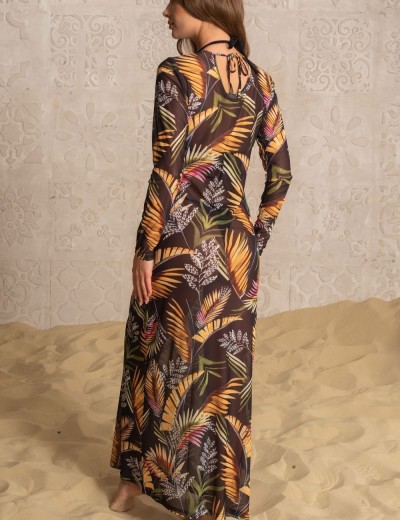 Длинное платье-туника Mia-Amore NUBIA 2228, Цвет: черный, Размеры: XL, изображение 2 Длинное платье-туника Mia-Amore NUBIA 2228, Цвет: черный, Размеры: XL, изображение 2