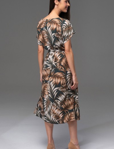 Длинное платье-туника Mia-Amore SAMUI 5397, Цвет: хаки, Размеры: 2XL/3XL, изображение 2 Длинное платье-туника Mia-Amore SAMUI 5397, Цвет: хаки, Размеры: 2XL/3XL, изображение 2
