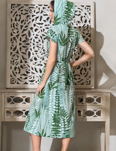 Туника с капюшоном Mia-Amore SICILIA 5219, Цвет: малахит, Размеры: L, изображение 2