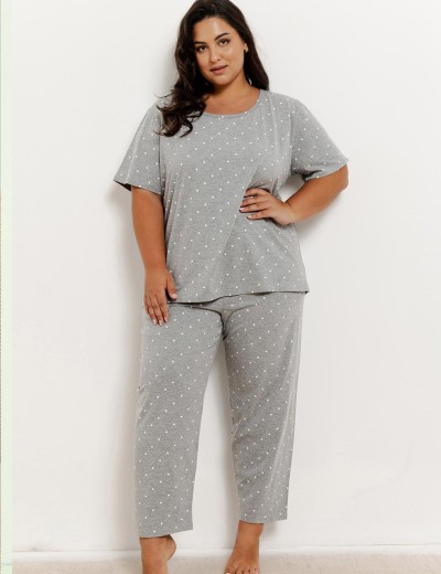 Женская пижама с брюками Taro 3325/3368 MEG, Цвет: серый, Размеры: L, изображение 4