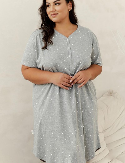 Ночная сорочка Taro 3326/3367 MEG серый, Цвет: серый, Размеры: M, изображение 2