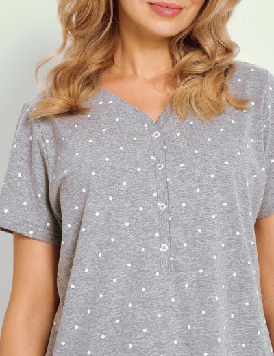 Ночная сорочка Taro 3326/3367 MEG серый, Цвет: серый, Размеры: M, изображение 4