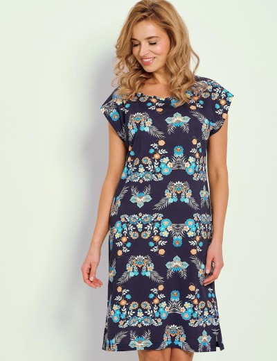 Сорочка женская Taro 3330/3363 JODIE, Цвет: темно-синий, Размеры: M, изображение 3