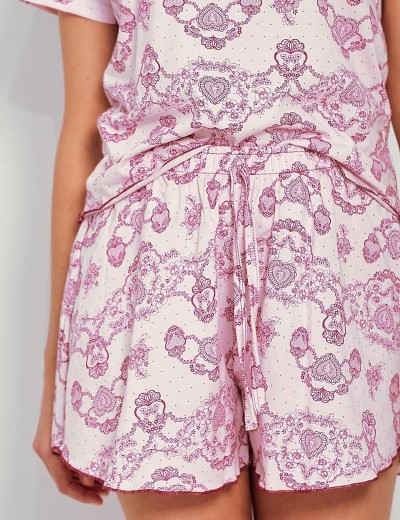 Женская пижама из хлопка Taro 3332 TARA, Цвет: сиреневый, Размеры: S, изображение 3