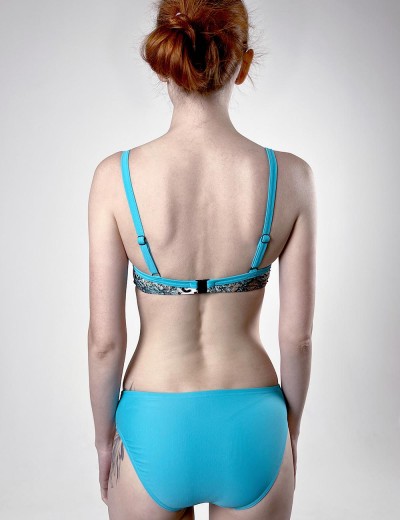 Купальник пуш-ап Verano SEILA multicolor-azure, Цвет: голубой, Размеры: S, изображение 2