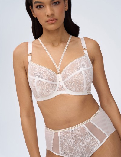 Трусы высокие Alles CHIARA GOLD classic белый, Цвет: белый, Размеры: M, изображение 5 Трусы высокие Alles CHIARA GOLD classic белый, Цвет: белый, Размеры: M, изображение 5