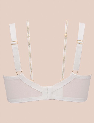 Бюстгальтер кружевной мягкий Alles CHIARA GOLD M белый, Цвет: белый, Размеры: 70F, изображение 10 Бюстгальтер кружевной мягкий Alles CHIARA GOLD M белый, Цвет: белый, Размеры: 70F, изображение 10