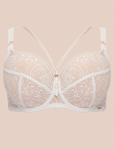 Бюстгальтер кружевной мягкий Alles CHIARA GOLD M белый, Цвет: белый, Размеры: 70F, изображение 9 Бюстгальтер кружевной мягкий Alles CHIARA GOLD M белый, Цвет: белый, Размеры: 70F, изображение 9
