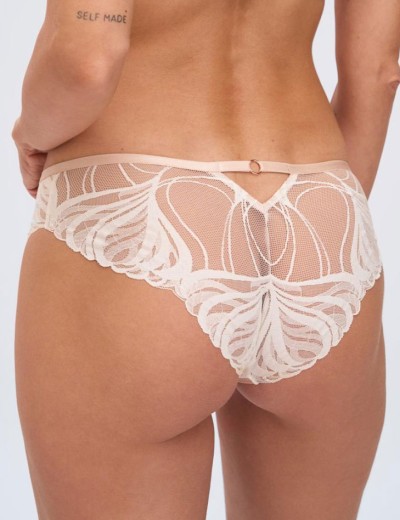 Трусики бразилиана Alles CREME BRULEE brazyliany, Цвет: бежевый, Размеры: S, изображение 2