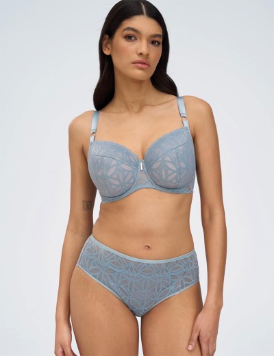 Бюстгальтер полупоролон Alles SALT&SEA PU, Цвет: голубой, Размеры: 80F, изображение 4