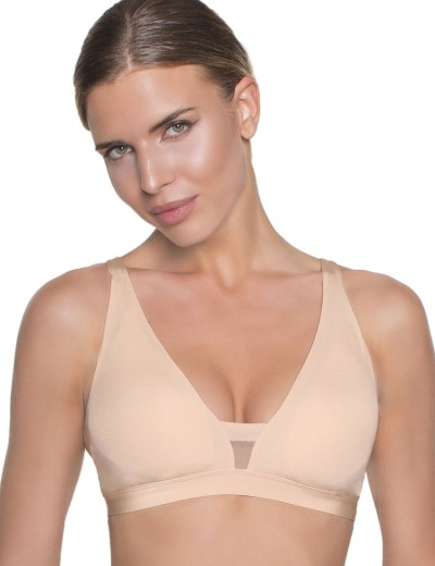 Бюстгальтер бралетт без косточек Amelie MILLA 2022 пудра new, Цвет: пудра, Размеры: S, изображение 2