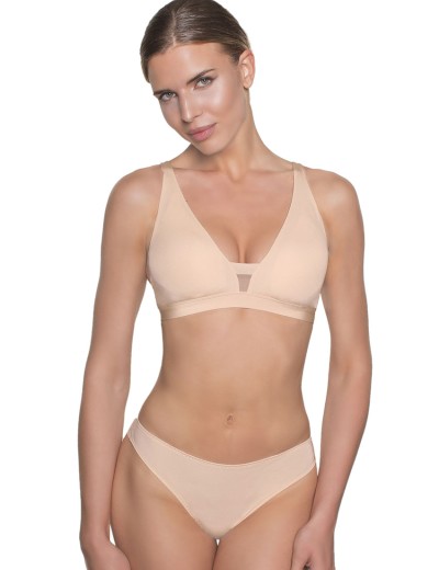 Бюстгальтер бралетт без косточек Amelie MILLA 2022 пудра new, Цвет: пудра, Размеры: S, изображение 3