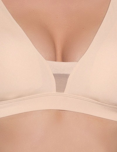 Бюстгальтер бралетт без косточек Amelie MILLA 2022 пудра new, Цвет: пудра, Размеры: S, изображение 4