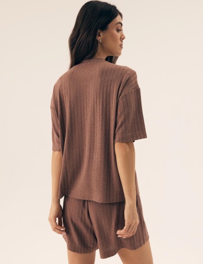 Домашний комплект Esotiq 42691 RAVI миндаль, Цвет: миндаль, Размеры: M, изображение 2