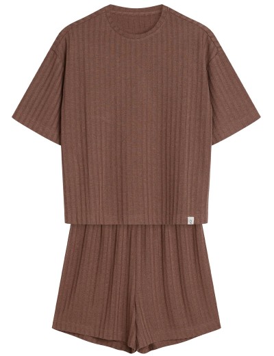 Домашний комплект Esotiq 42691 RAVI миндаль, Цвет: миндаль, Размеры: M, изображение 4