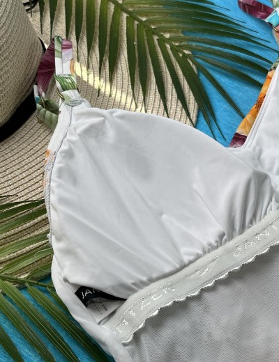 Закрытый купальник с цветочным принтом Jantzen JZ25147M, Цвет: мульти, Размеры: XL, изображение 3