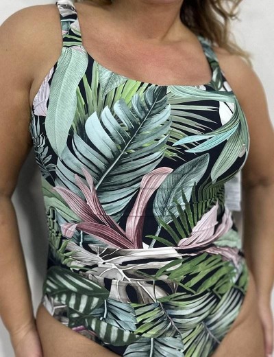 Закрытый купальник Jantzen JZ25206M, Цвет: мульти, Размеры: XL, изображение 3