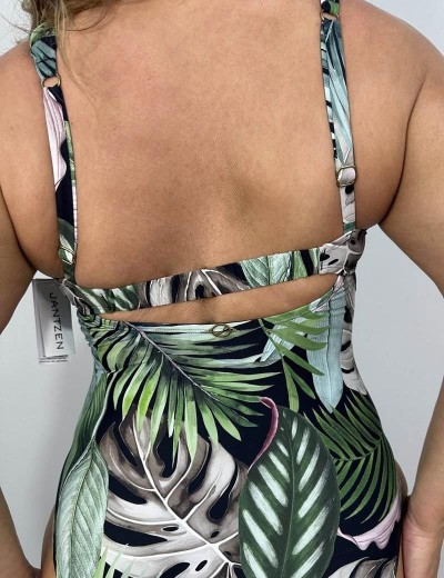 Закрытый купальник Jantzen JZ25206M, Цвет: мульти, Размеры: XL, изображение 4