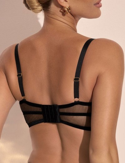 Кружевное бюстье Kinga LIV 1194-SC черный, Цвет: черный, Размеры: 65H, изображение 2 Кружевное бюстье Kinga LIV 1194-SC черный, Цвет: черный, Размеры: 65H, изображение 2