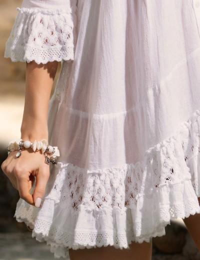 Туника для пляжа Mia-Amore ARGENTINA 6895, Цвет: белый, Размеры: S, изображение 4