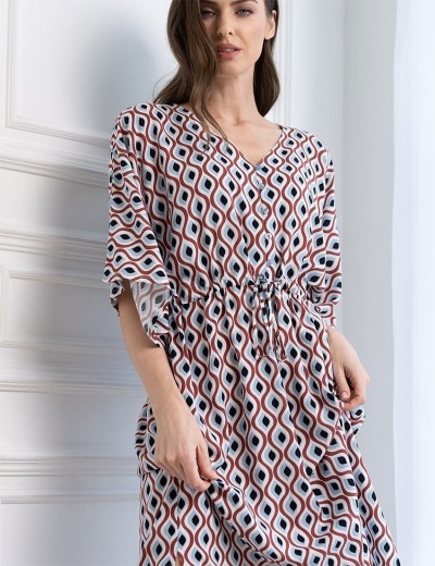 Длинная туника Mia-Amore BERTA 5309, Цвет: мультиколор, Размеры: L/XL, изображение 4