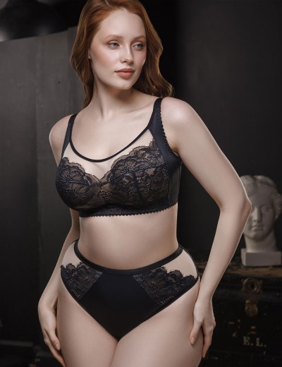 Трусы бразилиана высокие Mioocchi SILVA 8406 nero, Цвет: nero (черный), Размеры: M, изображение 3