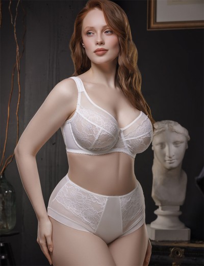 Бюстгальтер с мягкими чашками Mioocchi SILVA 8308 latte, Цвет: latte (крем), Размеры: 90E, изображение 4