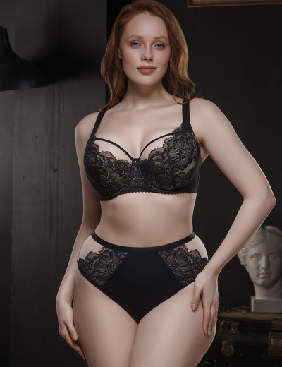 Бюстгальтер полупоролон Mioocchi SILVA 8309 nero, Цвет: nero (черный), Размеры: 90B, изображение 5