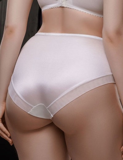 Трусы слипы высокие Mioocchi SILVA 8407 latte, Цвет: latte (крем), Размеры: XL, изображение 2