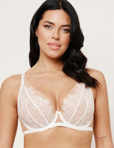 Бюстгальтер бралетт Subtille ANGEL MILK bralette soft, Цвет: молочный, Размеры: 65I, изображение 3
