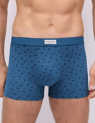 Облегающие боксеры Ysabel Mora 20397 (2 шт) темно-синий + джинс, Цвет: темно-синий + джинс, Размеры: XL, изображение 2