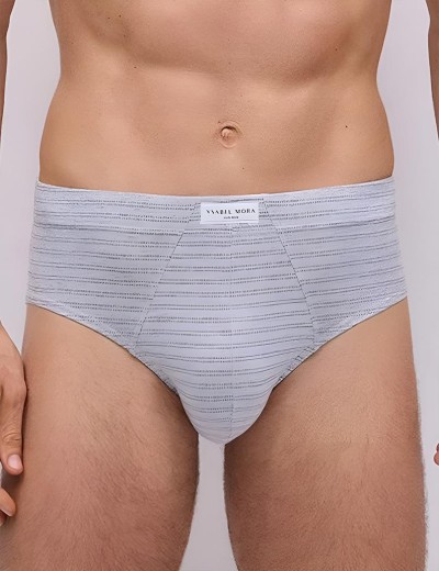 Мужские слипы Ysabel Mora 20401 (2 шт) темно-синий + серый, Цвет: темно-синий + серый, Размеры: L, изображение 2