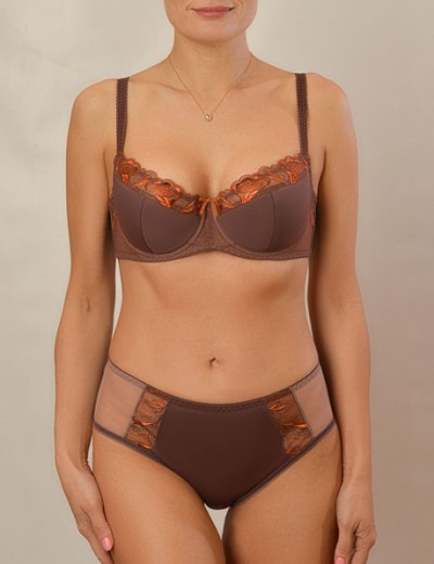 Бюстгальтер на поролоне Valmira 1137 ирландский кофе, Цвет: ирландский кофе 1137, Размеры: 80F, изображение 2