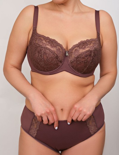 Мягкий бюстгальтер с подкроем Valmira 1146 ирландский кофе, Цвет: ирландский кофе, Размеры: 80G, изображение 5
