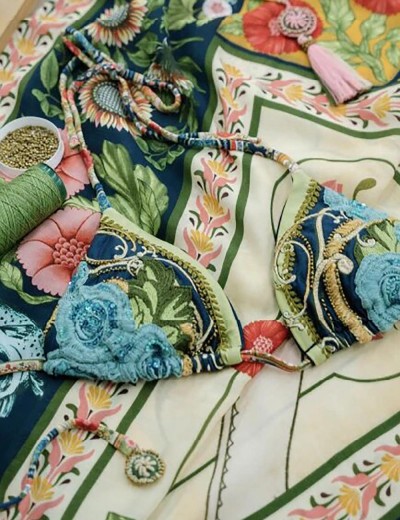 Пляжный бюст-шторка Agua Bendita 15184 LOLITA HARVEST, Цвет: темно-синий, Размеры: S, изображение 6