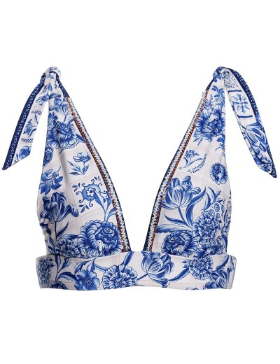 Верх купальника Agua Bendita 15377 LAURIE AZURE, Цвет: белый, Размеры: L, изображение 5