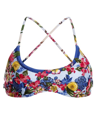 Бюст-топ на завязках Agua Bendita 15416 LILOU VENTURA, Цвет: белый, Размеры: L, изображение 4