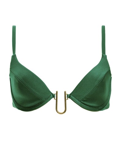Пляжный бюст однотонный Agua Bendita 15418 LEIKA VENTURA, Цвет: зеленый, Размеры: L, изображение 4