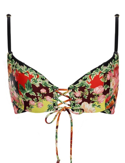 Цветной пляжный бюст Agua Bendita 15446 THYRA DAWN, Цвет: бордовый, Размеры: S, изображение 4