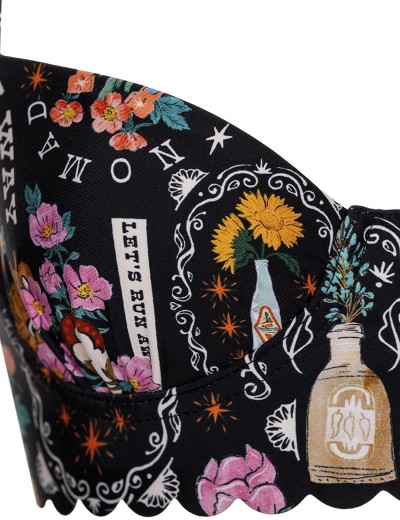 Пляжный бюст Agua Bendita 17015 LAUREN NOPAL, Цвет: черный, Размеры: M, изображение 4